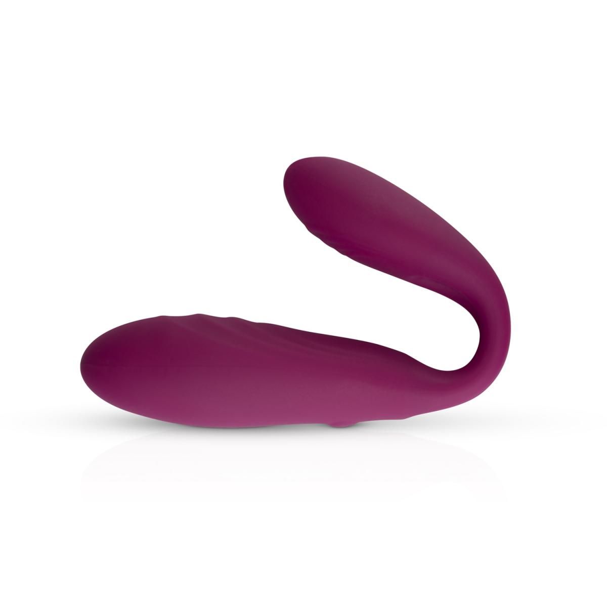 Vibromasseur coffret télécommandé pour couple avec lubrificant violet, EASY CHOICE