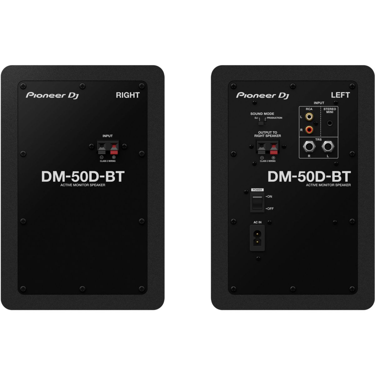 Enceinte bibliothèque DM-50D-BT x 2 couleur unique, PIONEER