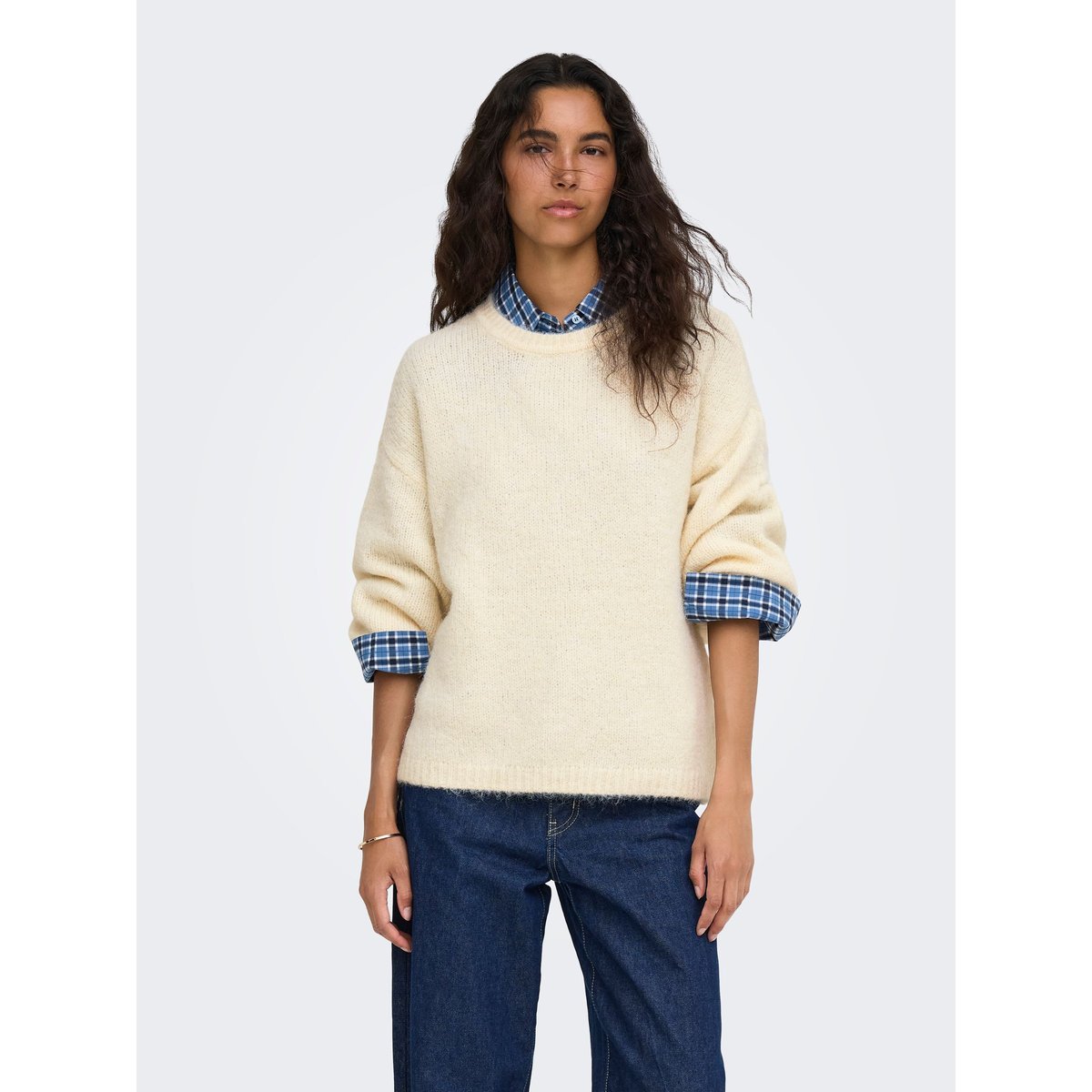 Pull En Maille birch, ONLY