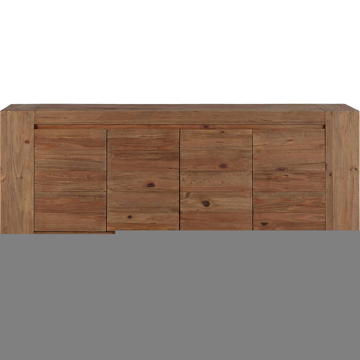 Buffet en bois de pin recyclé naturel vieilli, RECOLLECTION