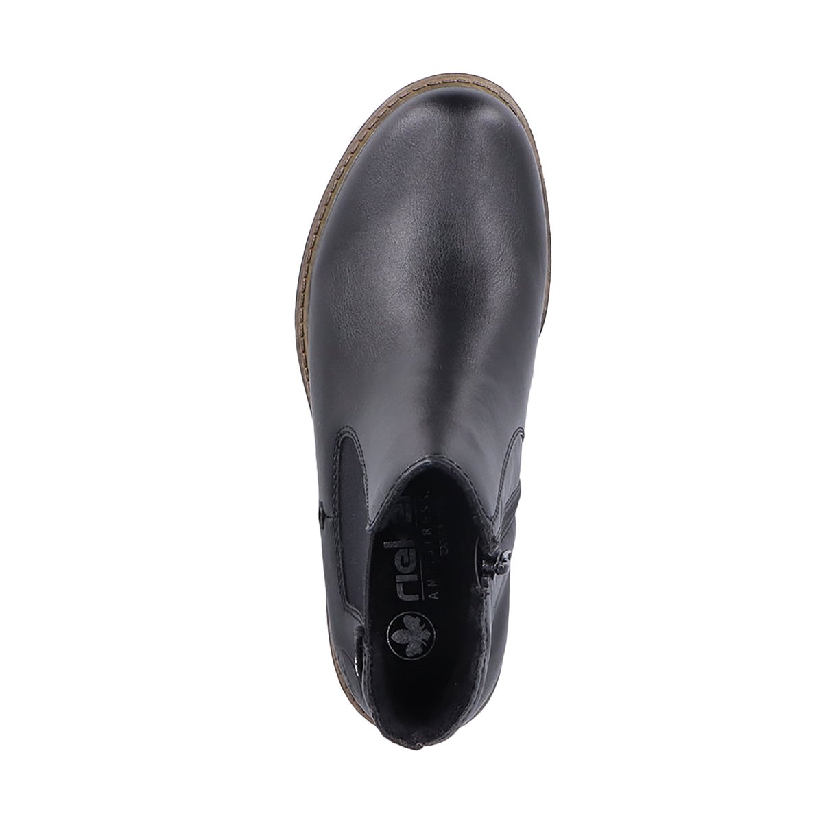 Bottines à Zip Arbela noir, RIEKER