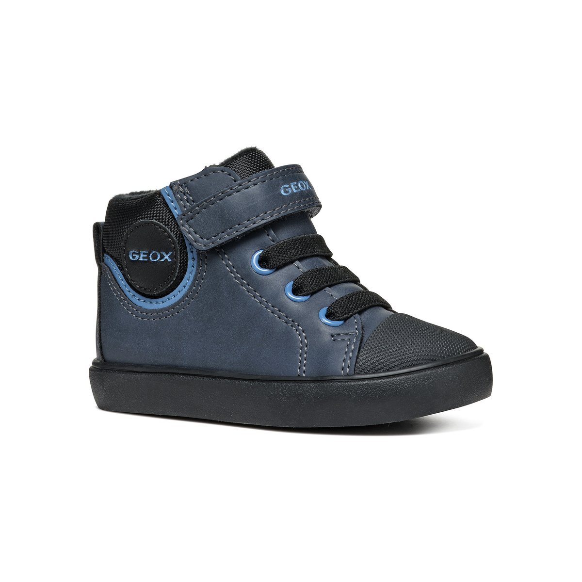 Baskets montantes respirantes, GISLI bleu marine/bleu clair, GEOX