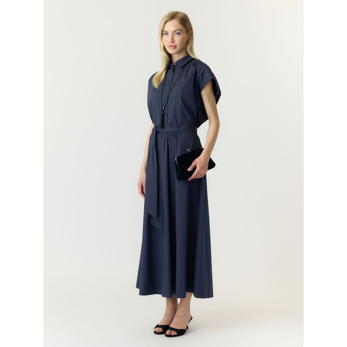 Jupe Longue bleu - navy blazer1, YAS