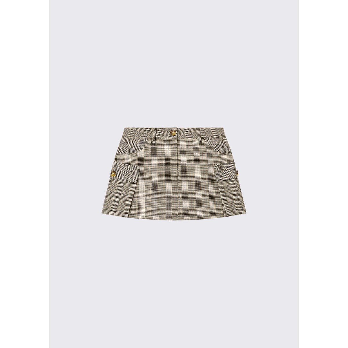 Mini-jupe en motif Prince de Galles carreaux, LIU JO