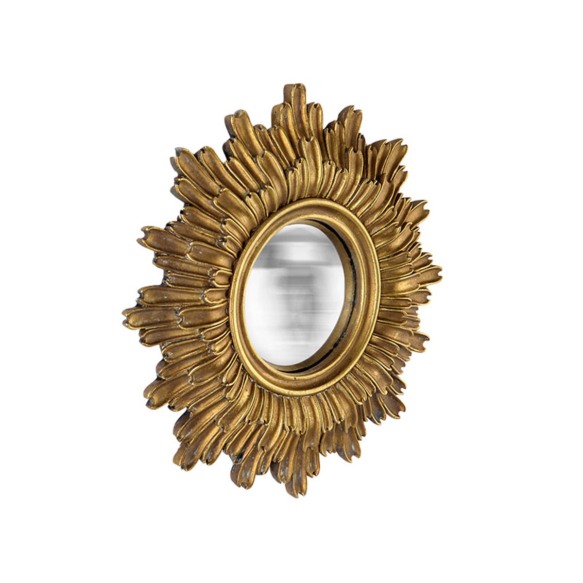 Miroir soleil convexe 24cm or, EMDE