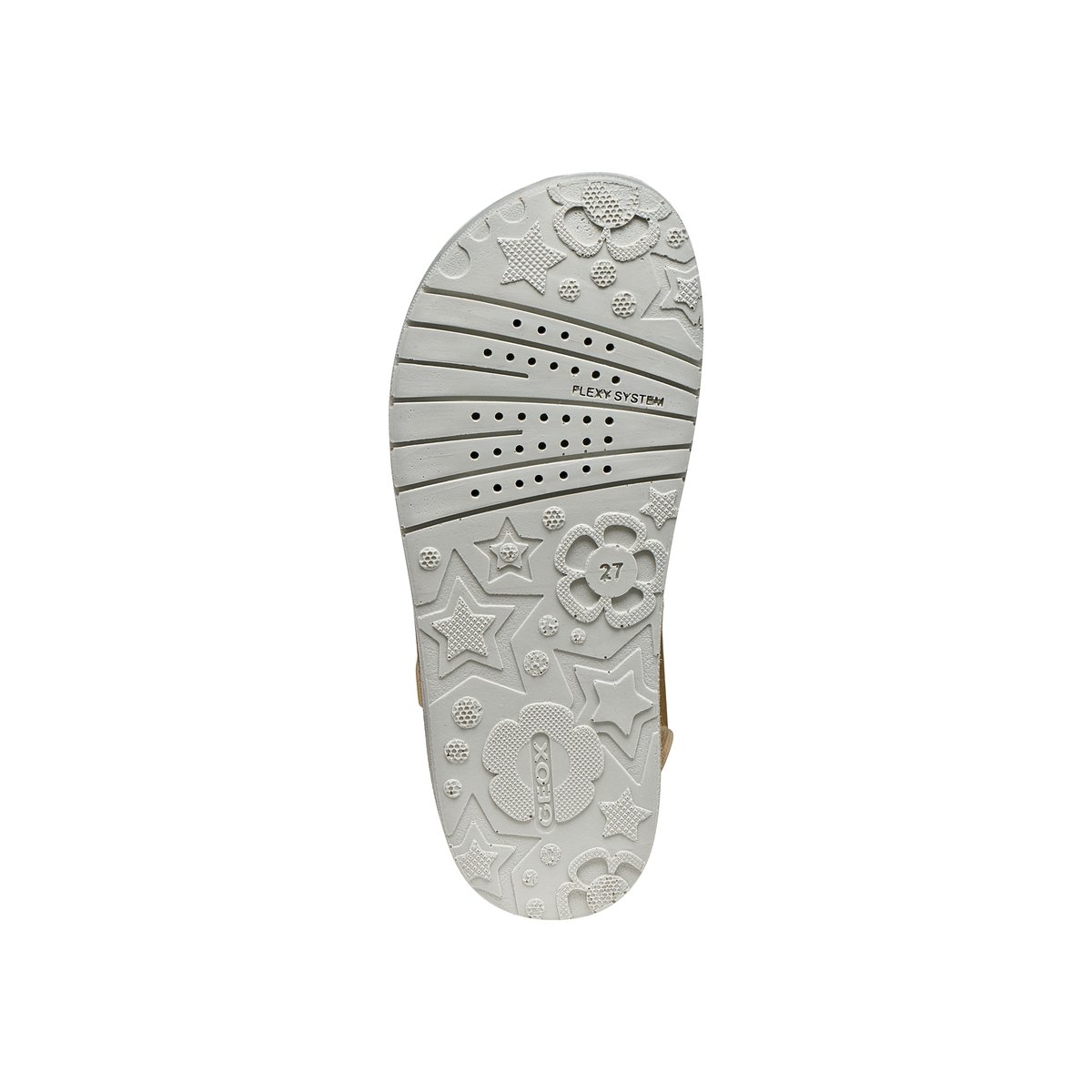 Sandales Costarei, fabriquées en Europe platinium, GEOX