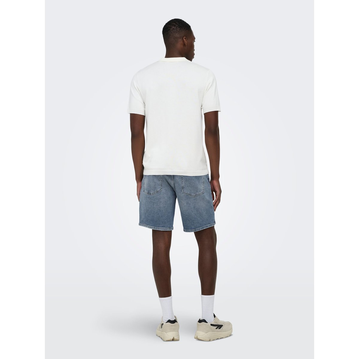 Short En Denim light blue denim 1, ONLY & SONS