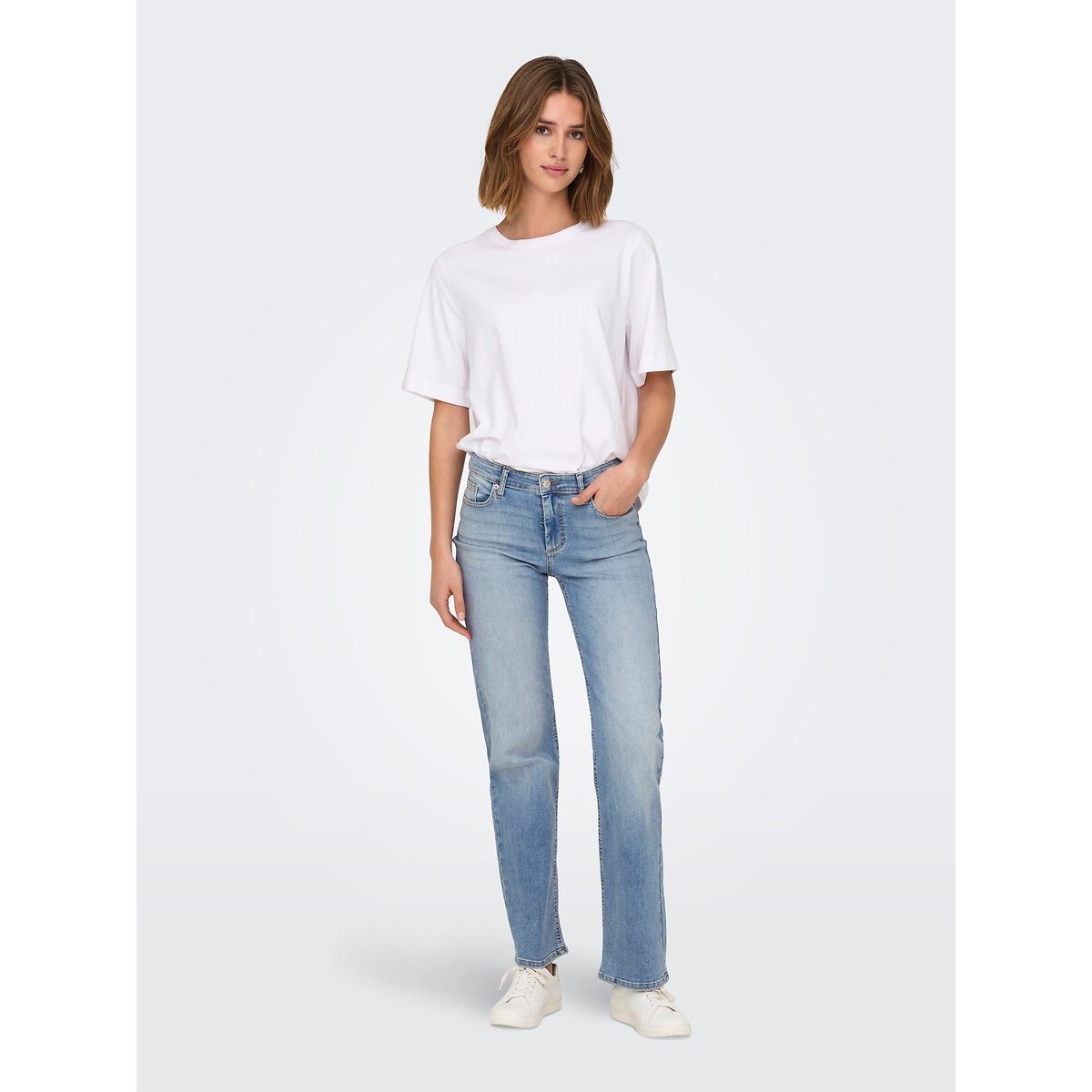 Jean droit light blue, ONLY