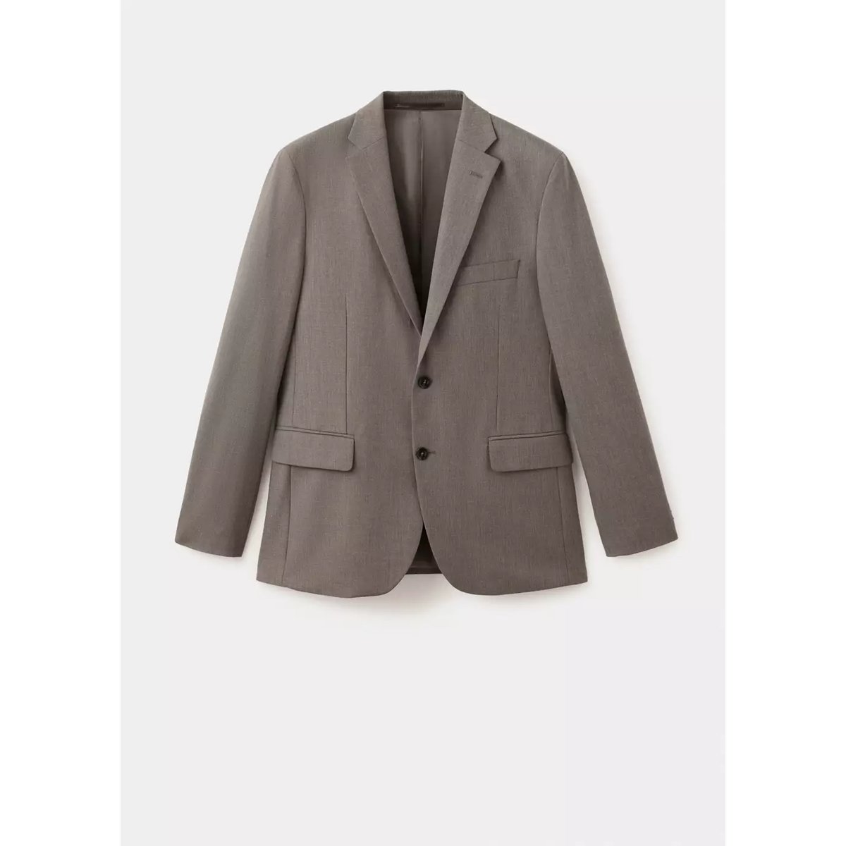 Veste de costume London regular-fit marron moyen, MANGO MAN