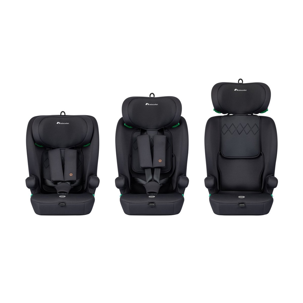 Bebeconfort Siège auto évolutif Ever I-Safe full black, BEBECONFORT