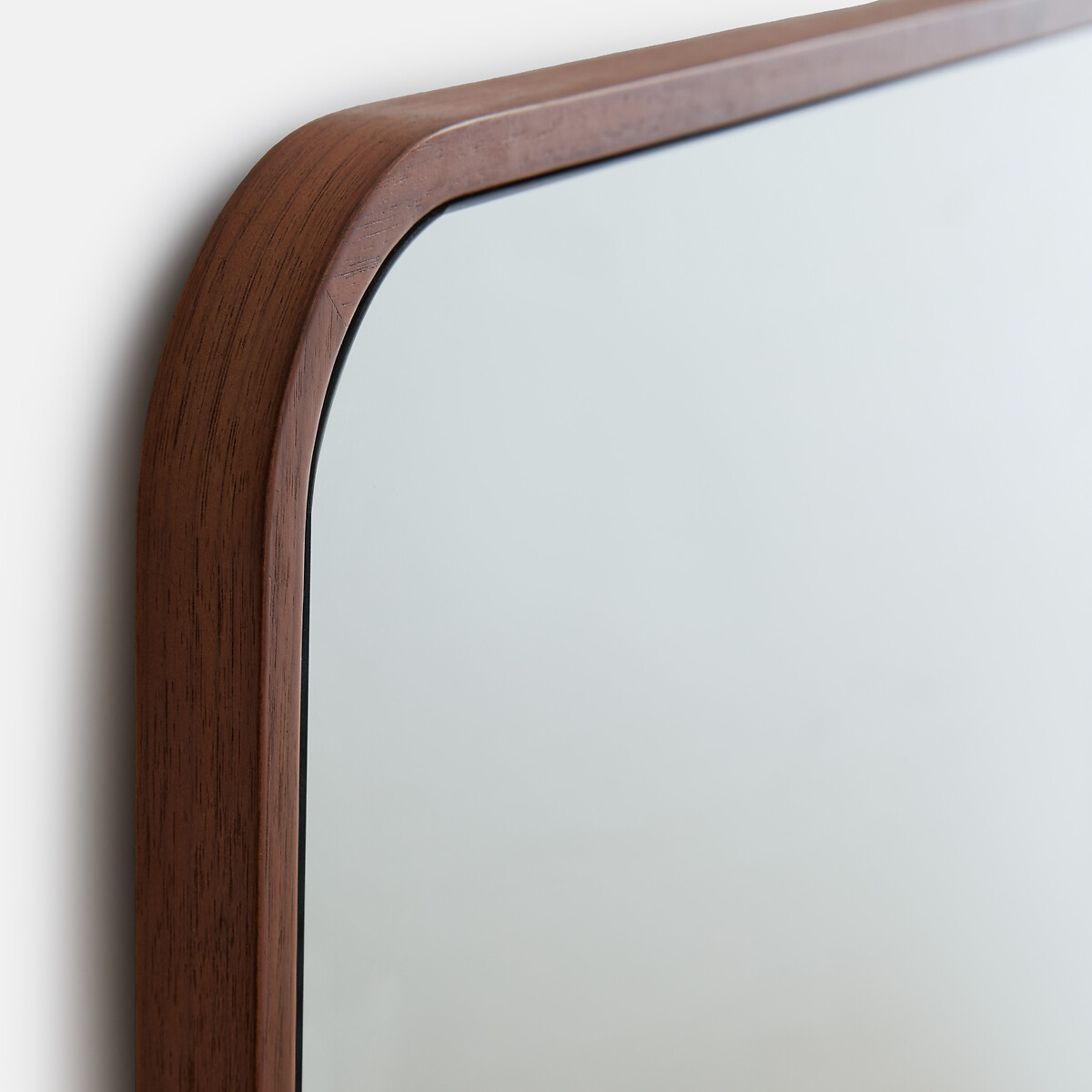 Miroir rectangulaire, en plaqué noyer, 42 x 120 cm, IODUS teinté coloris noyer, LA REDOUTE INTERIEURS
