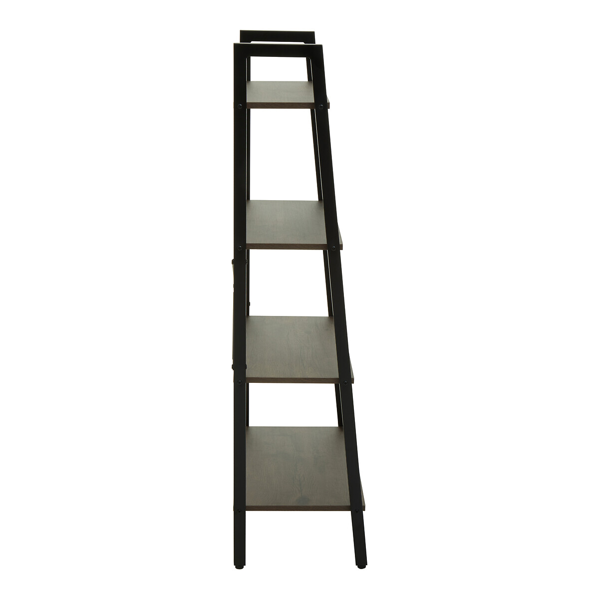 Harlan 4-Tier Ladder Shelf brown              , SO'HOME