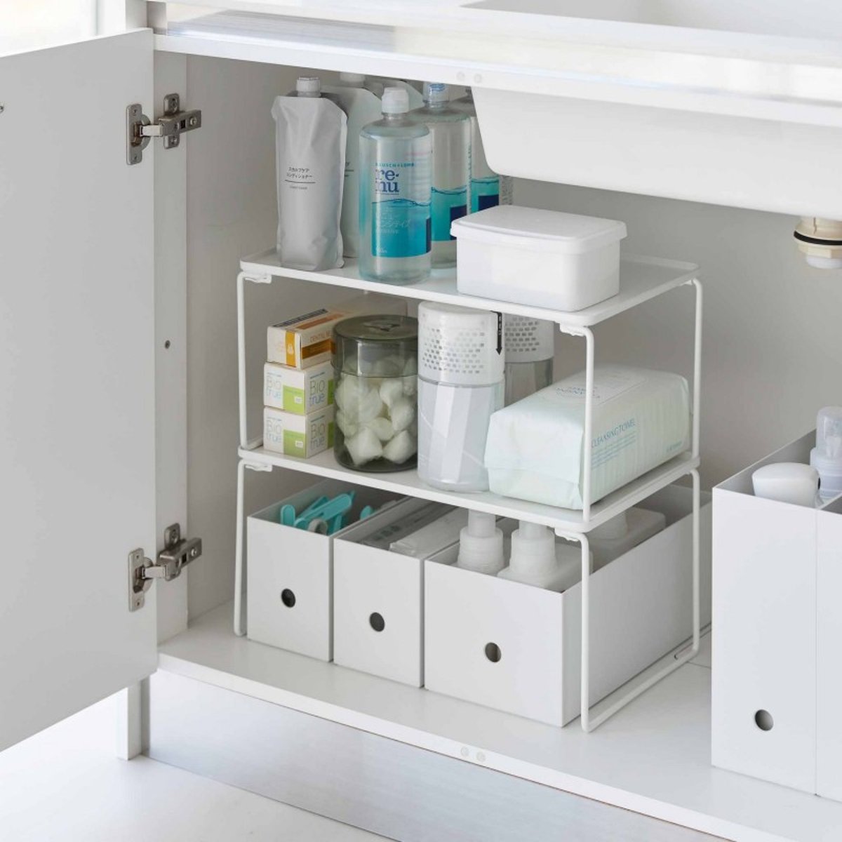 Etagère rangement plan de travail  TOWER M blanc, YAMAZAKI