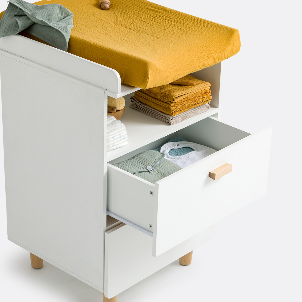 Table à langer, Jimi blanc, LA REDOUTE INTERIEURS