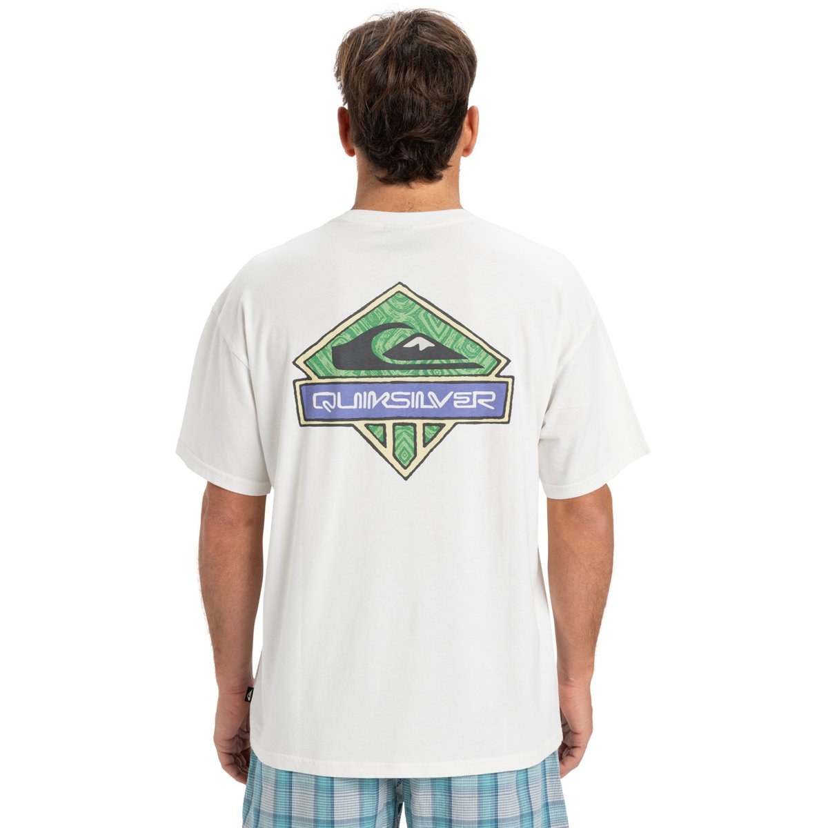 T-shirt à manches courtes CRYSTAL JET blanc snow white, QUIKSILVER