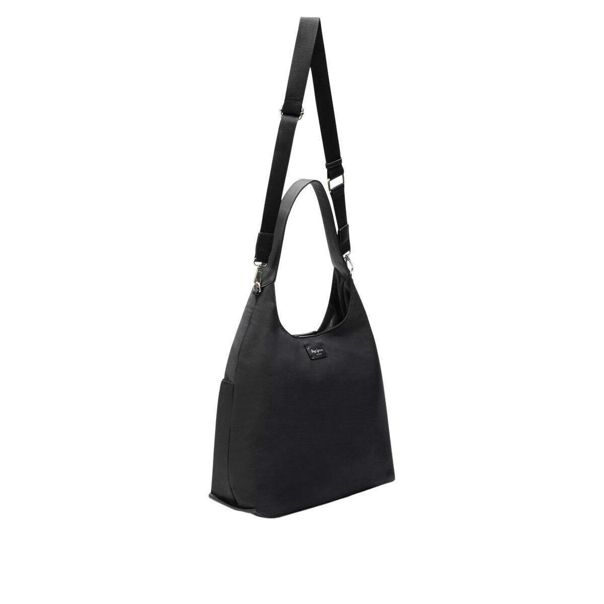 Sac Hobo À Fermeture Aimantée noir, PEPE JEANS