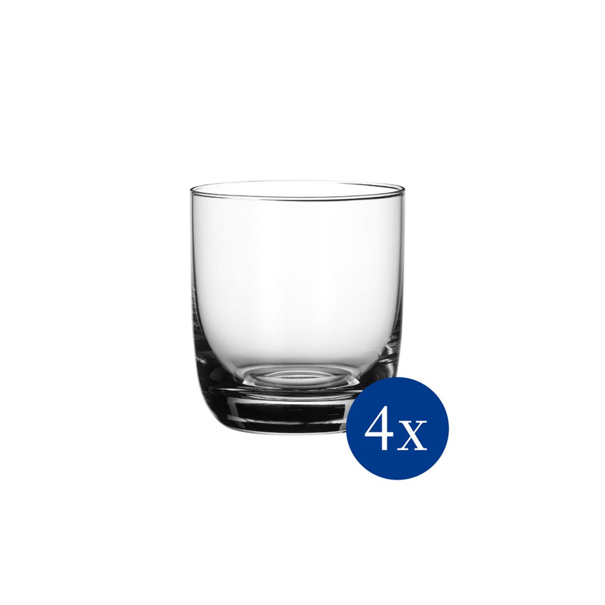 Gobelet À Whisky, Set 4 Pcs LA DIVINA transparent, VILLEROY & BOCH