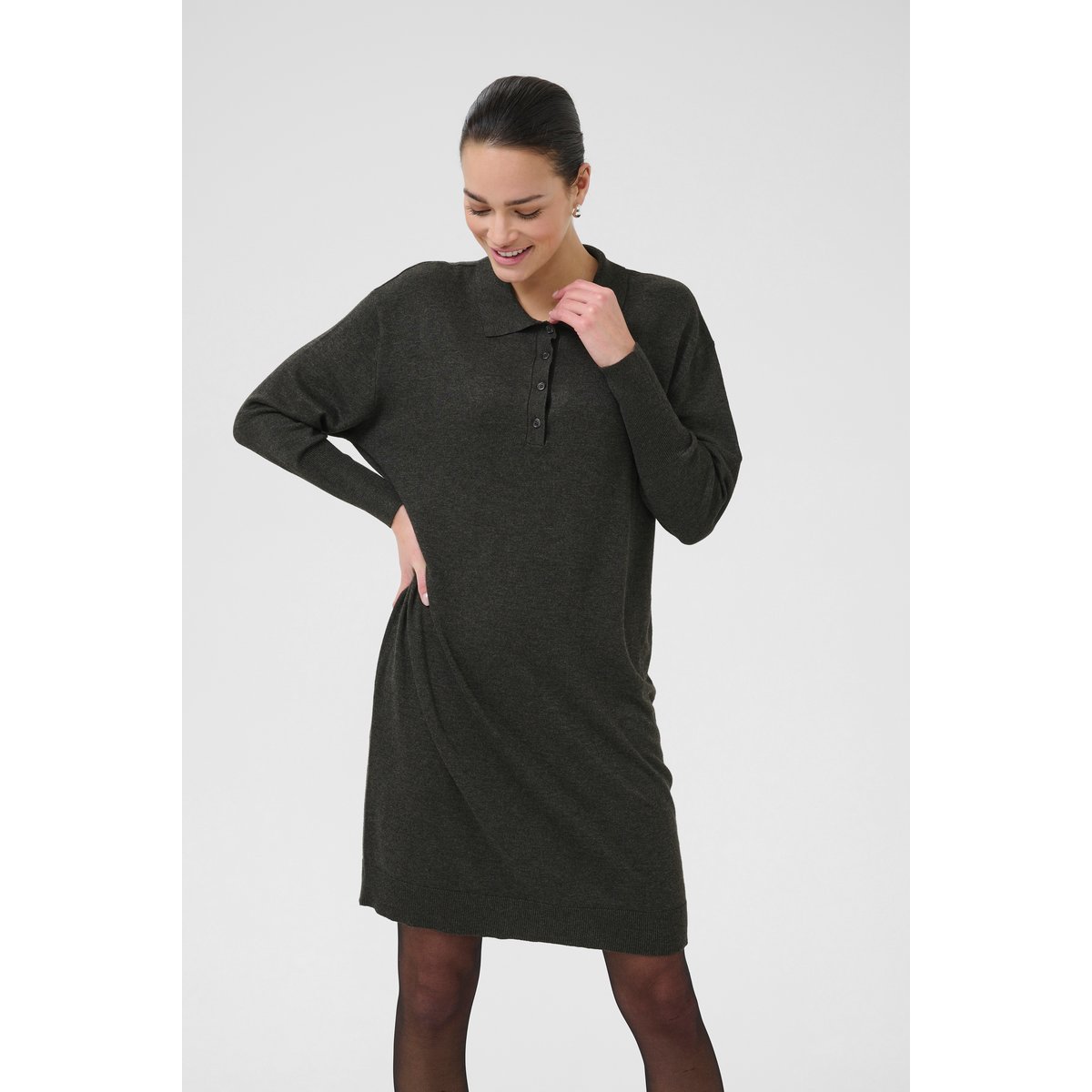 Robe gris foncé, KAFFE