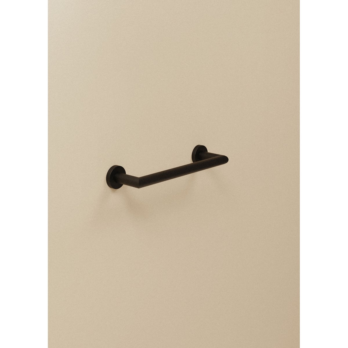 Porte Serviette mural avec vis ou adhésif KUBIC COOL noir, COSMIC