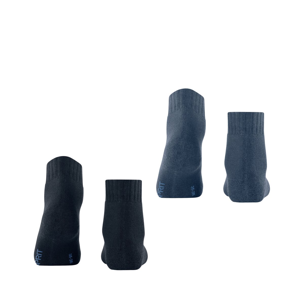 Chaussettes courtes Plush Opaque multicolore mix avec motif, ESPRIT
