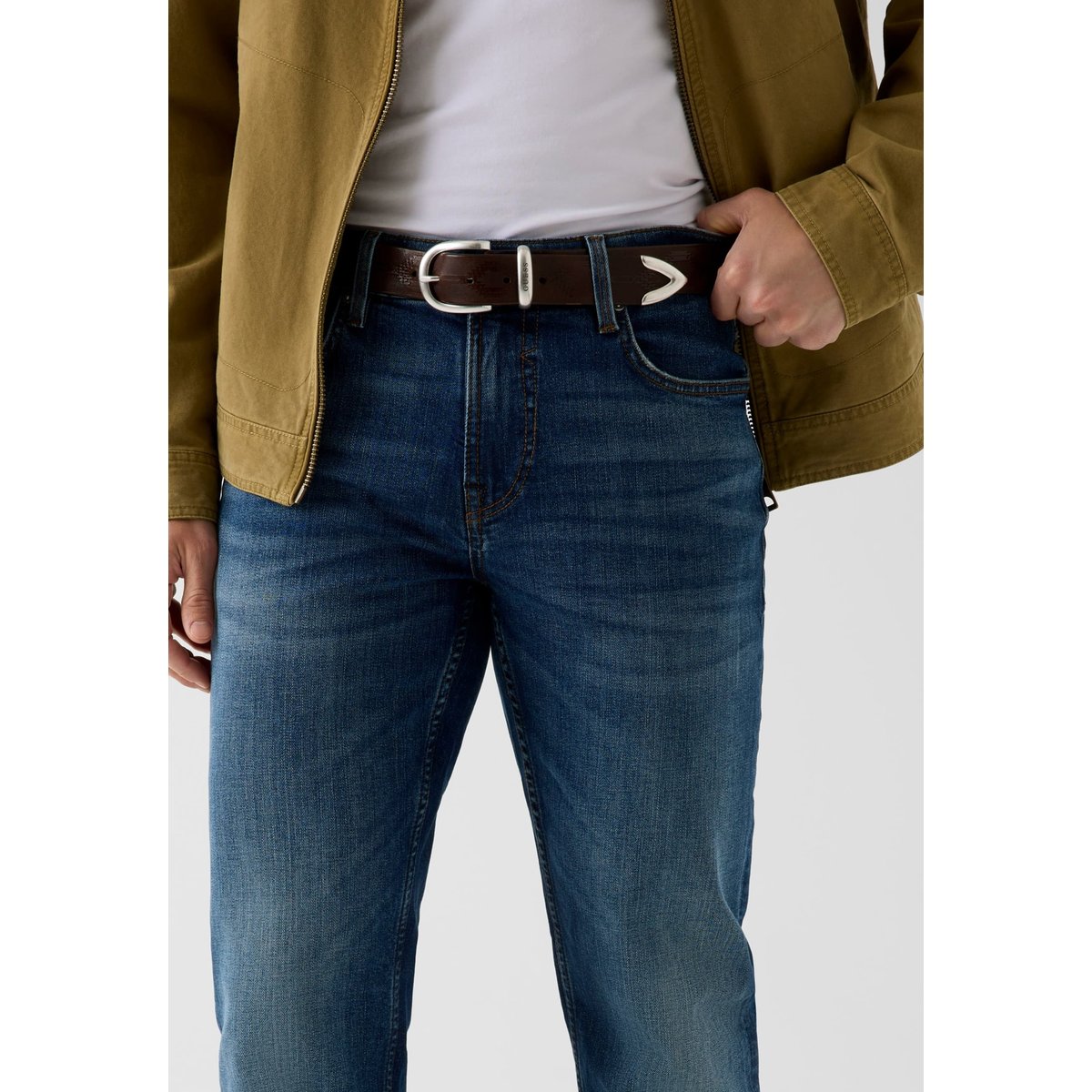 Jeans Slim Angels bleu, GUESS