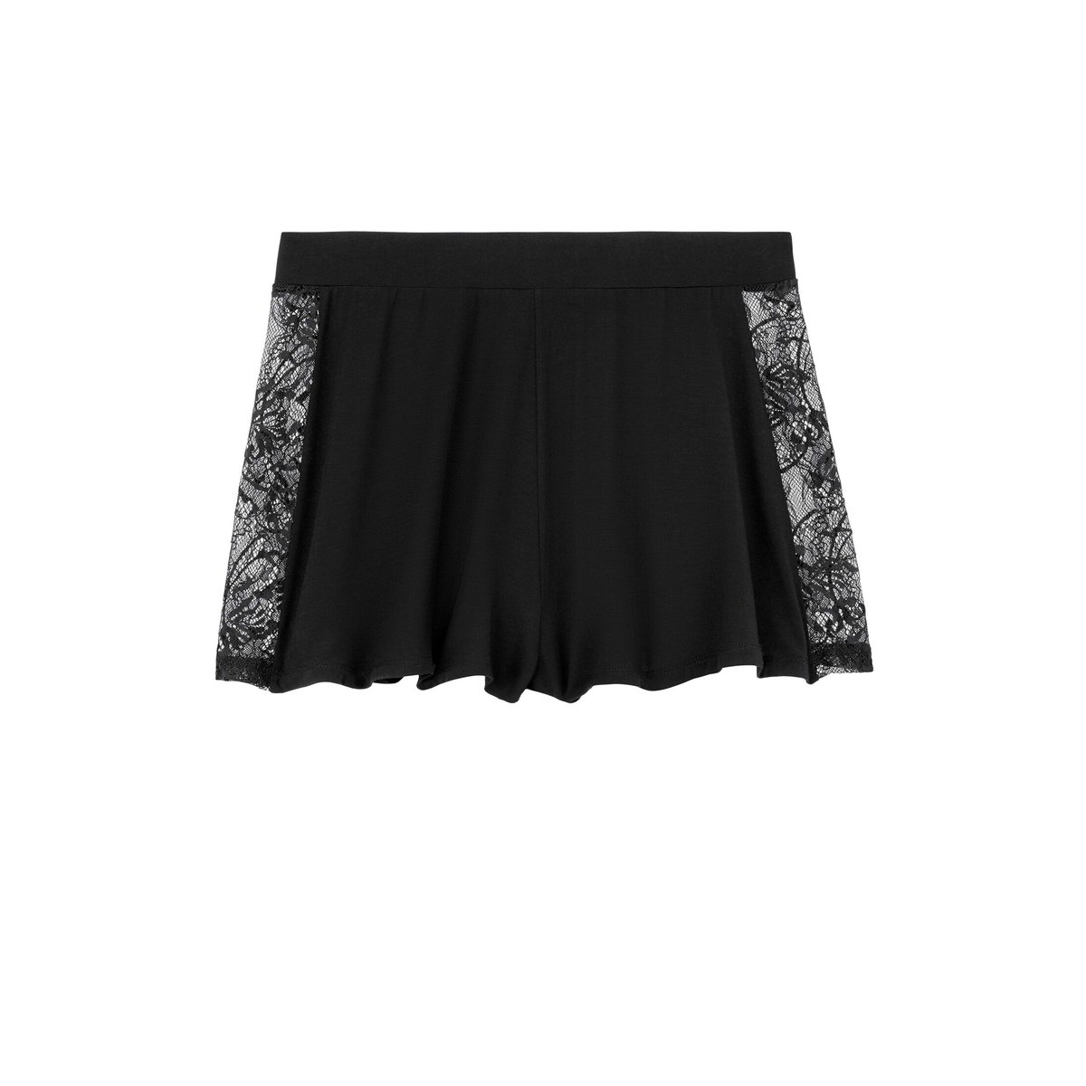 Culotte shorty Lazy Days noir, AUBADE