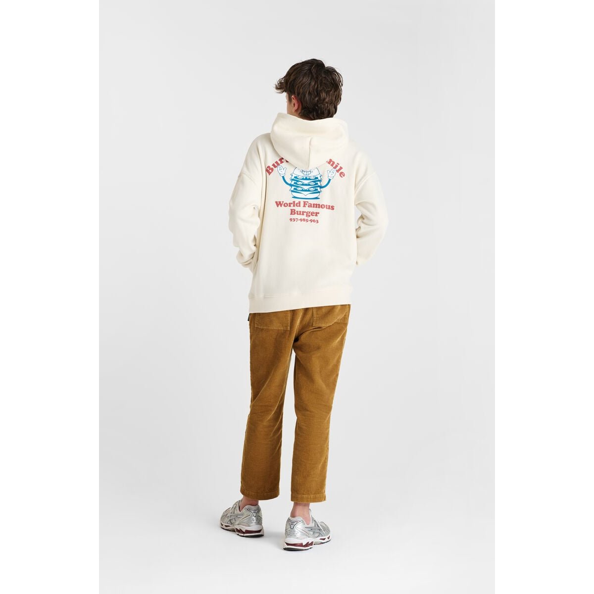 Sweat-Shirt capuche LOUIBO wax, LE TEMPS DES CERISES