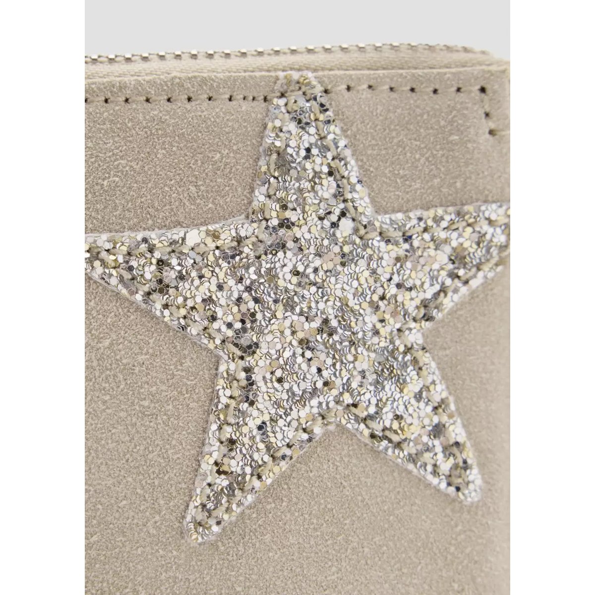 Sac en cuir étoiles et paillettes bleu marine, MANGO KIDS