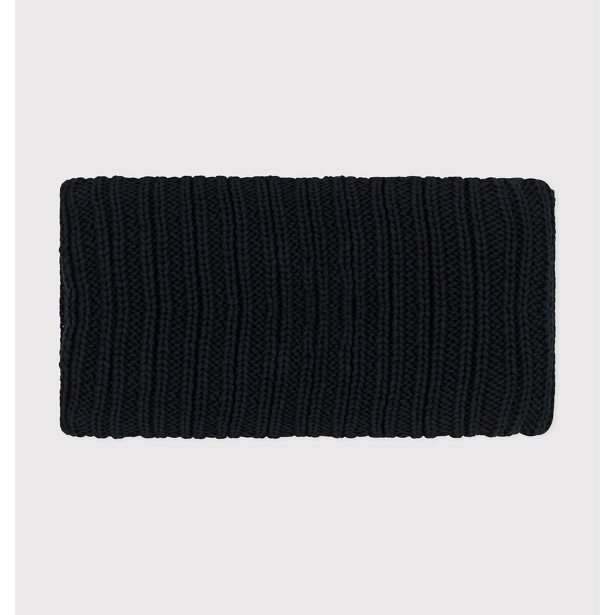 Snood foderato in pile blu marino, PETIT BATEAU