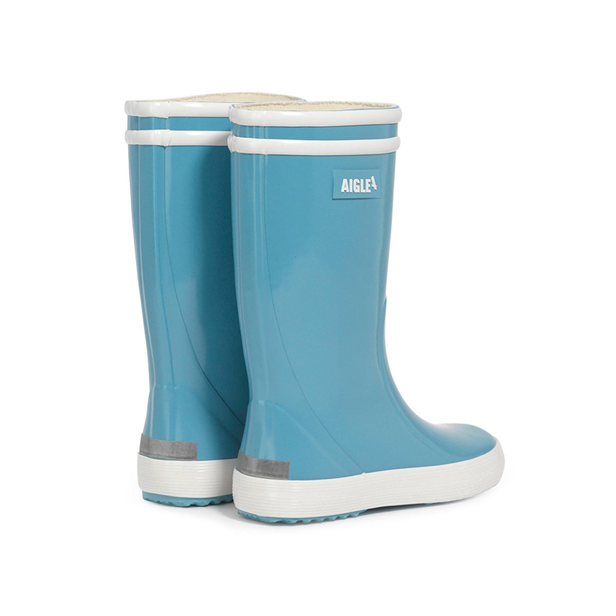 Bottes de pluie LOLLY POP UNISEX bleu clair, AIGLE