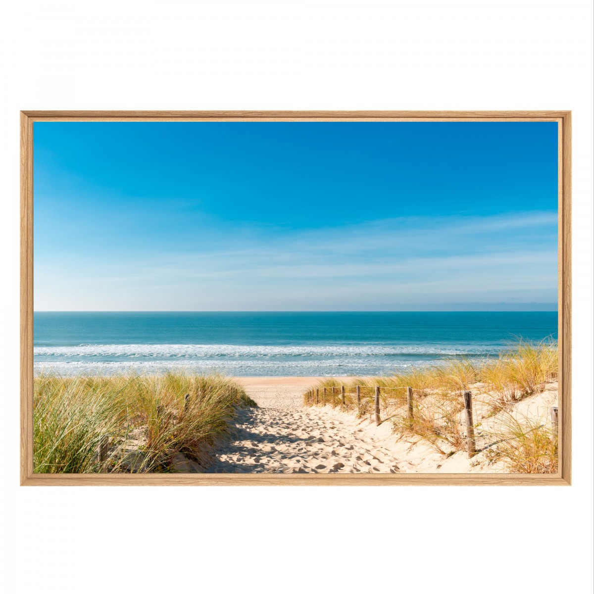 Tableau Mural Mat Encadré Plage Des Dunes PLAGE tableaux encadrés, CEANOTHE