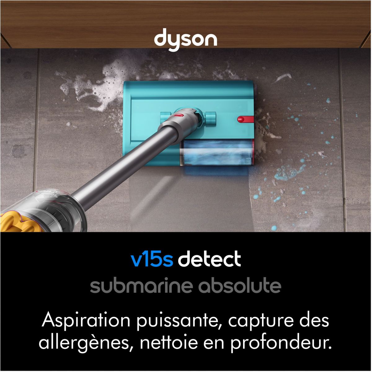 Aspirateur balai V15 Detect Submarine couleur unique, DYSON