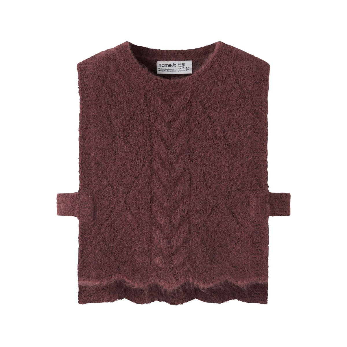 Gilet Tricoté violet - wild ginger1, NAME IT