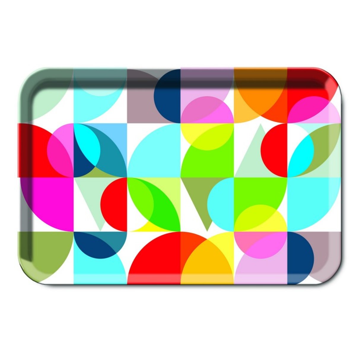 Petit plateau de service  SOLENA multicolore, REMEMBER