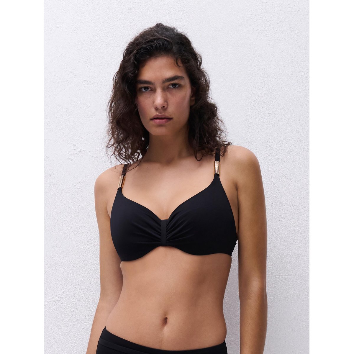 Haut de maillot de bain armatures emboîtant ICON noir, CHANTELLE