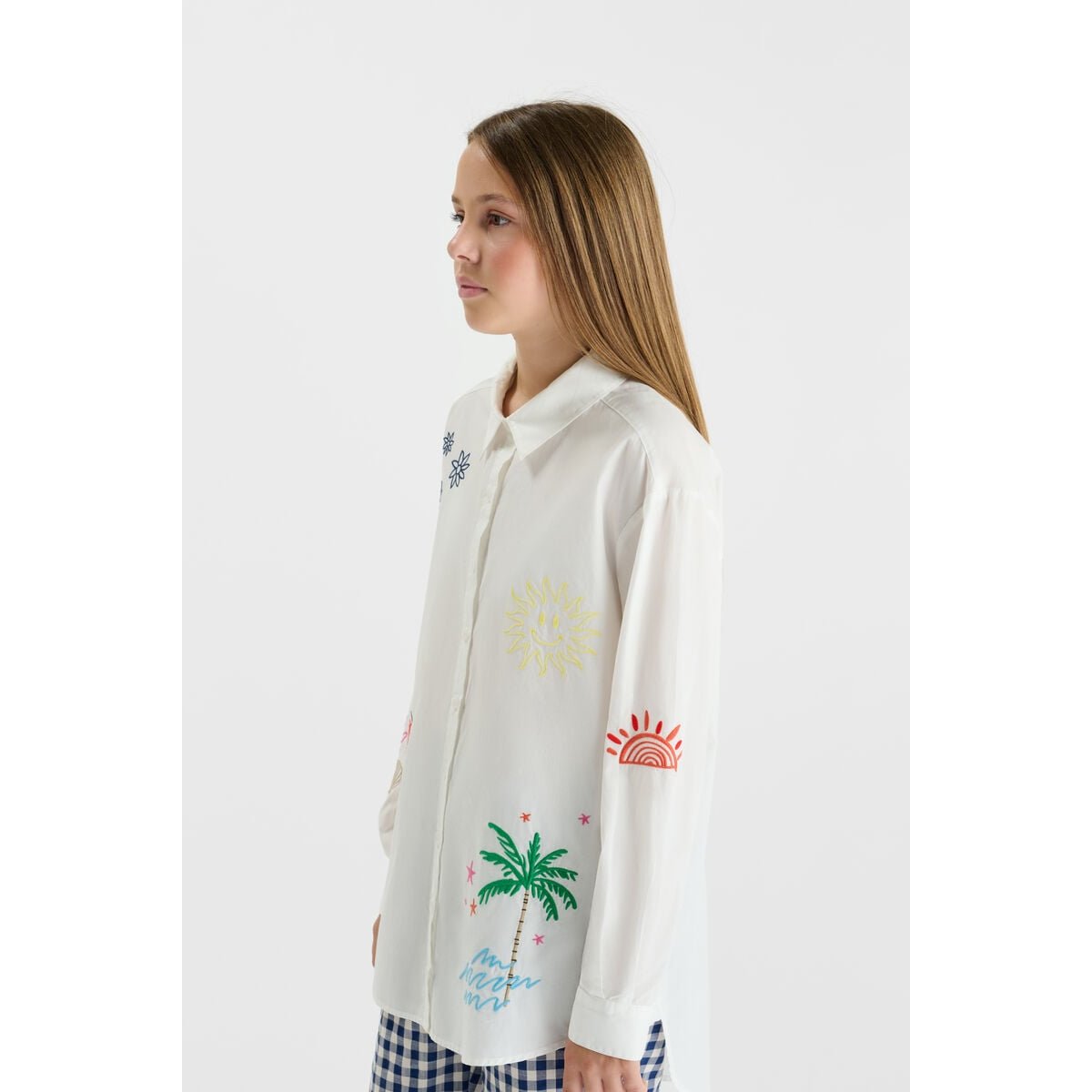 Chemise ROUKIGI white, LE TEMPS DES CERISES