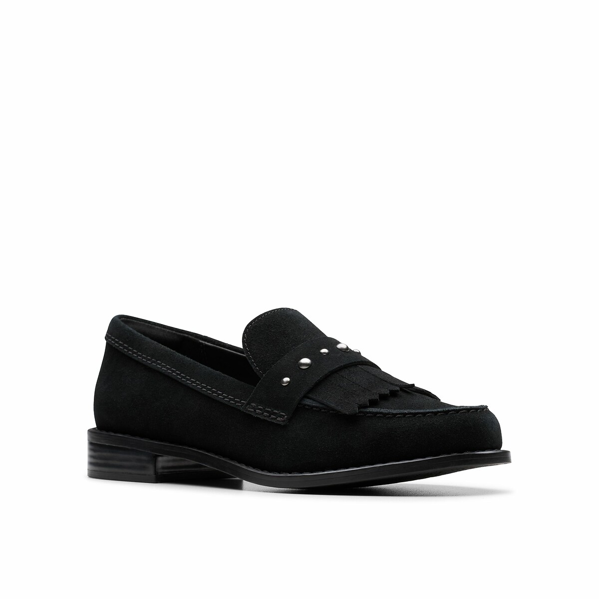 Hana Suede Loafers black, CLARKS