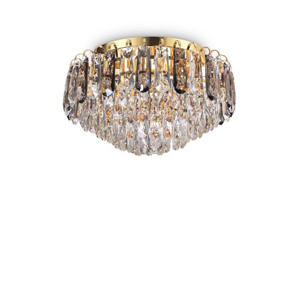 Plafonnier MAGNOLIA laiton, IDEAL LUX