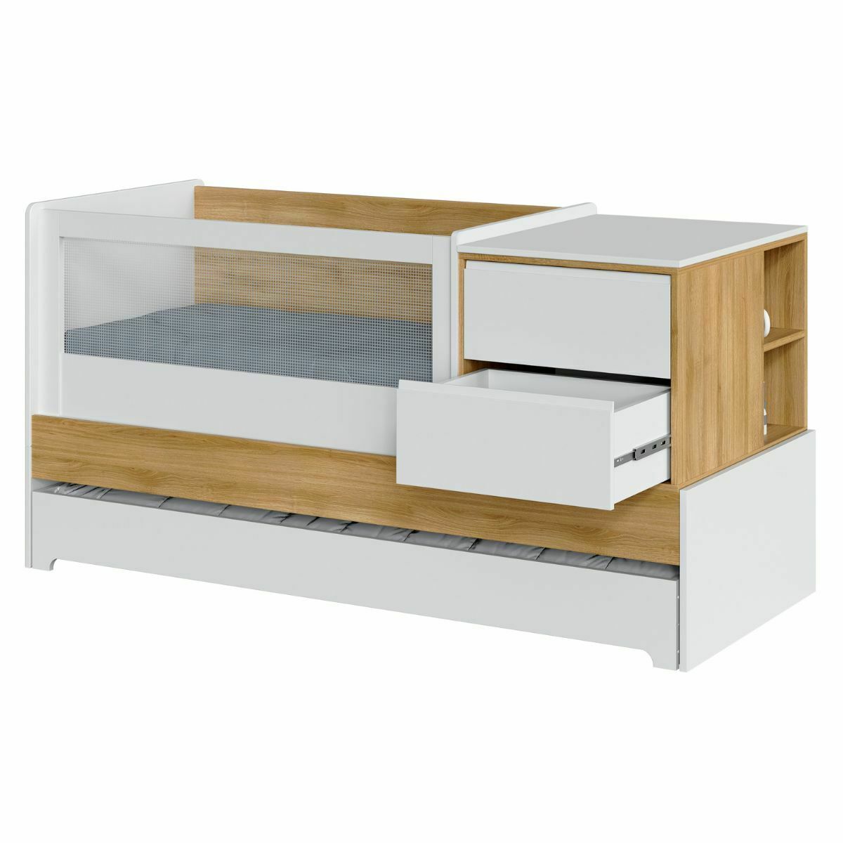 Lit bébé multifonction ALBA bois, AKITEN RETAIL