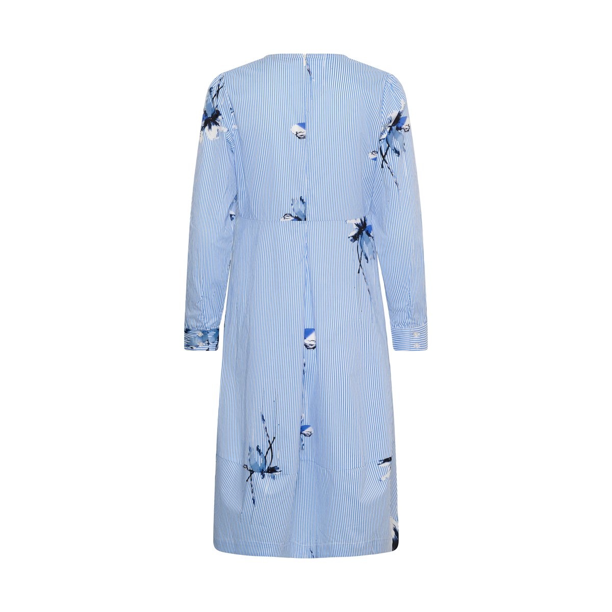 Robe bleu blue flower stripe, CULTURE