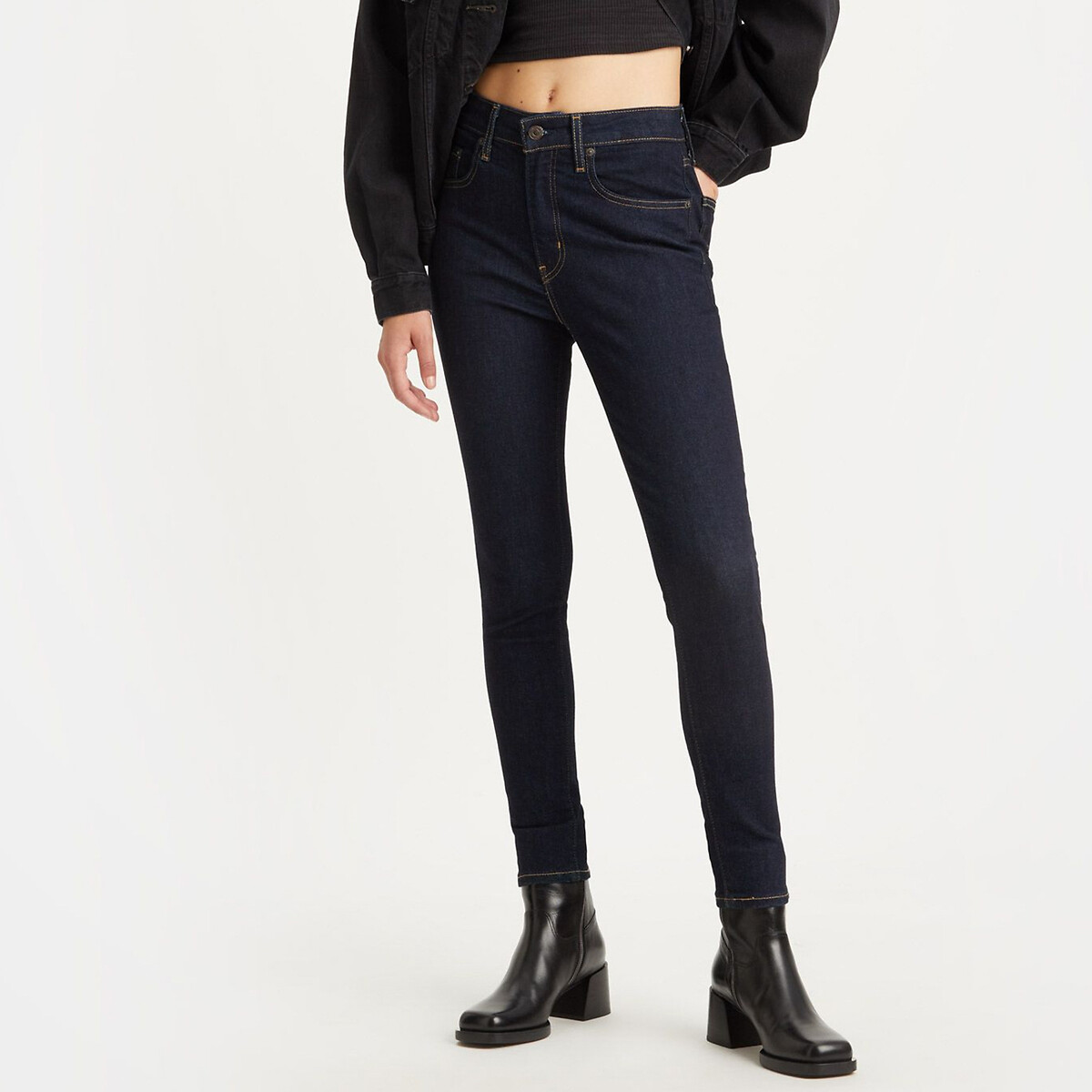 Skinny jeans 721 High Rise blue wave rinse, LEVI'S