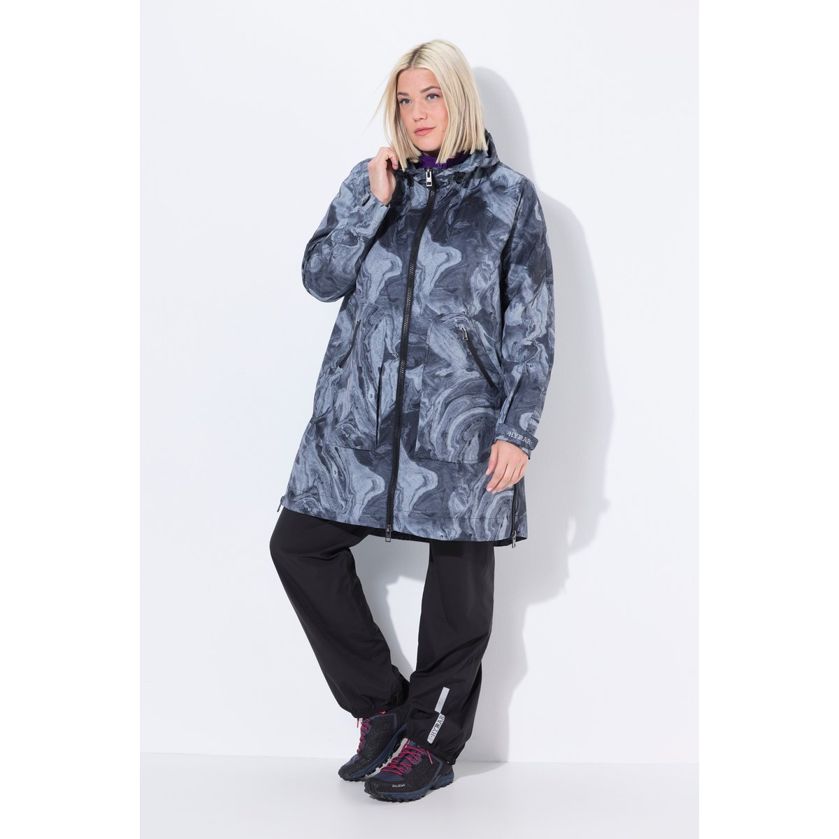Veste de pluie imperméable noir, ULLA POPKEN