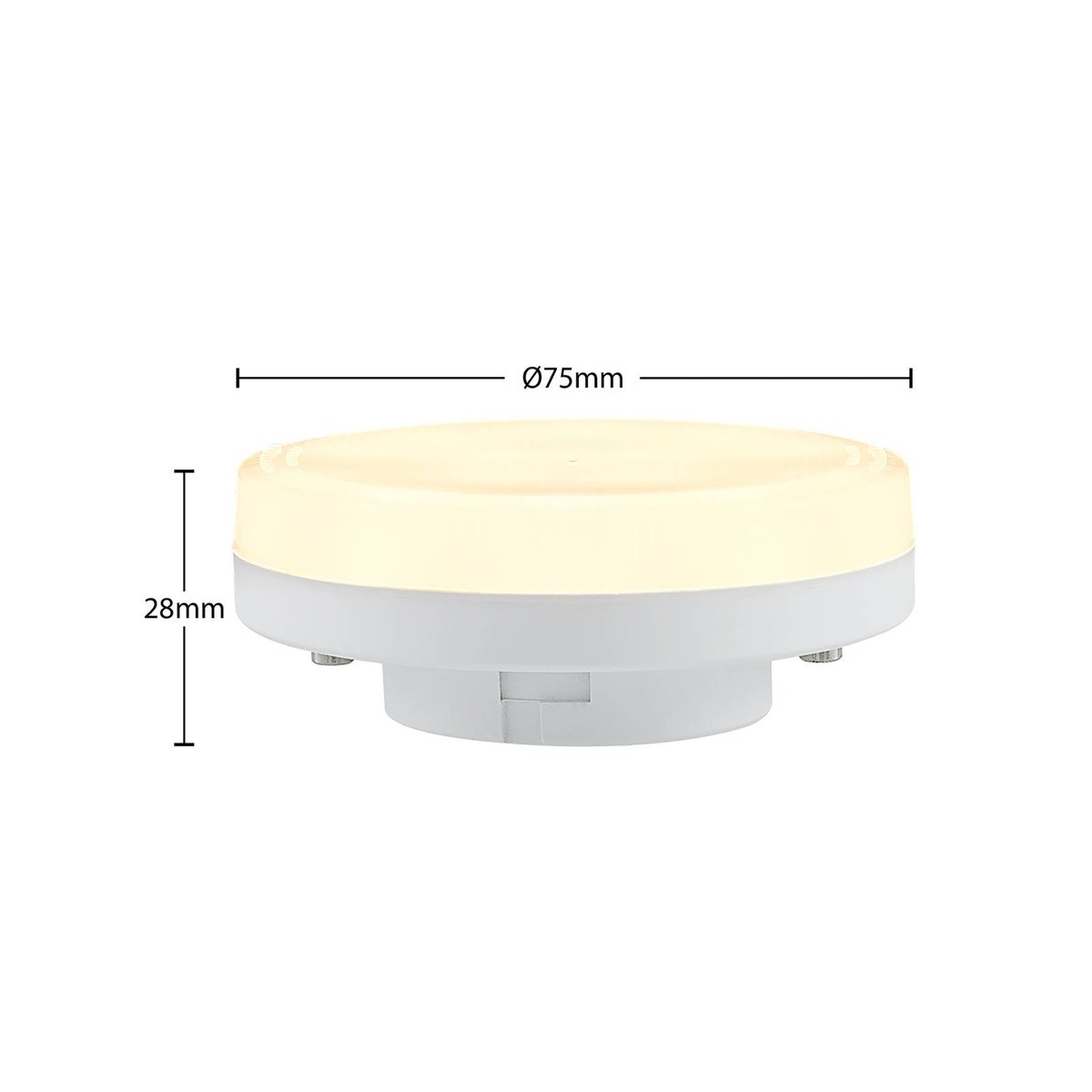 Ampoule GX53 LED, Gx53 6W LED couleur unique, ARCCHIO