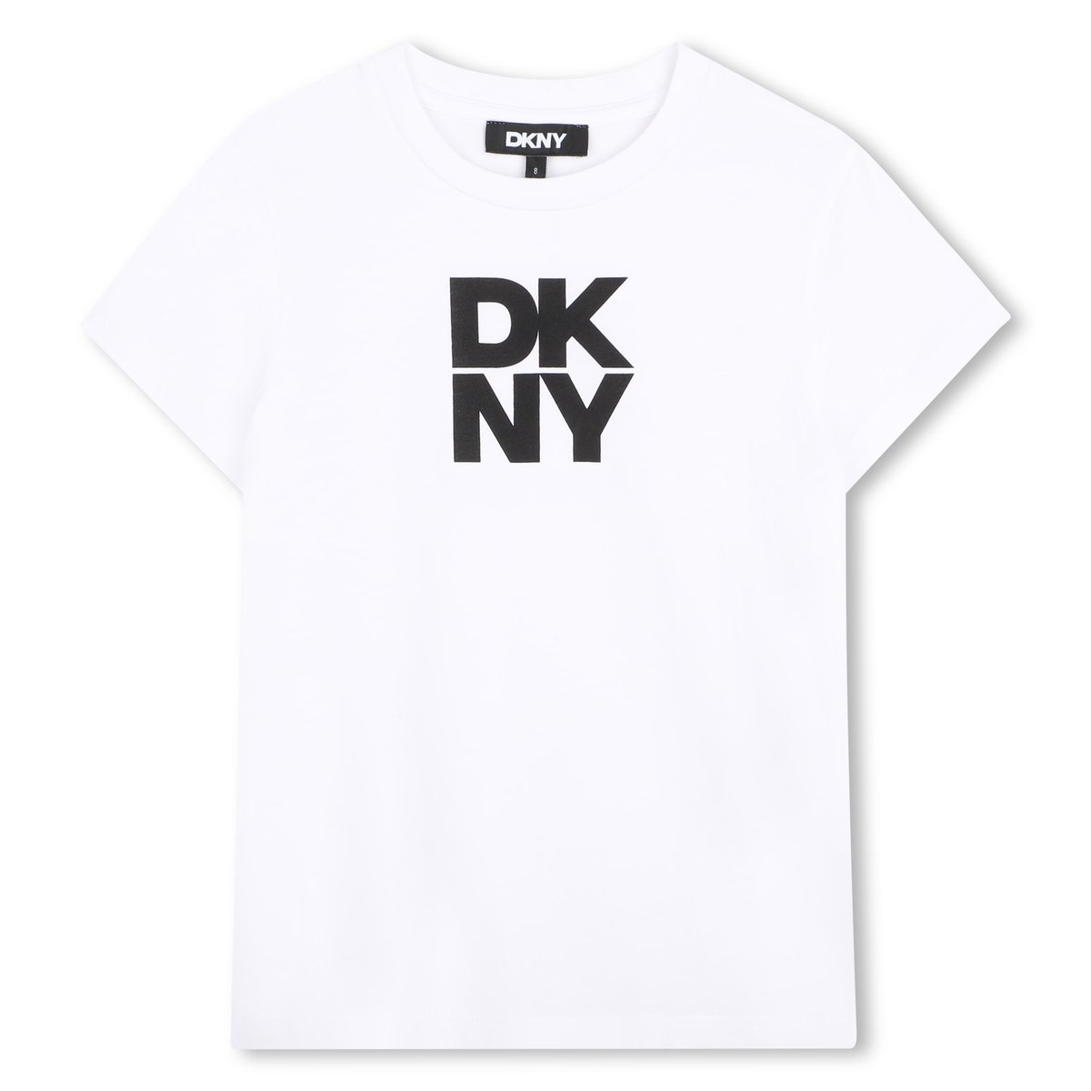Tee-shirt manches courtes blanc, DKNY