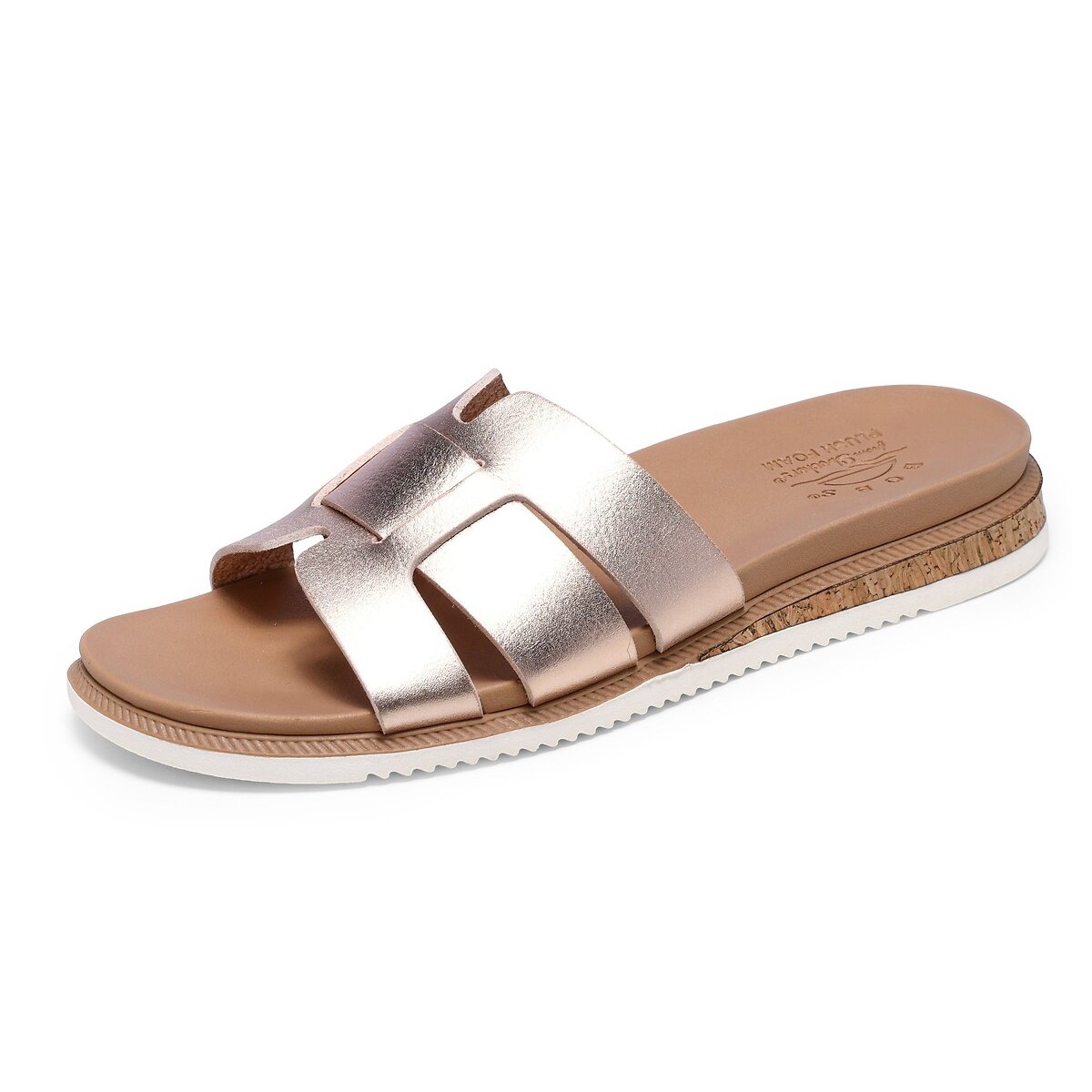 Sabot Desert Kiss Low -Peak Look oro bianco, SKECHERS