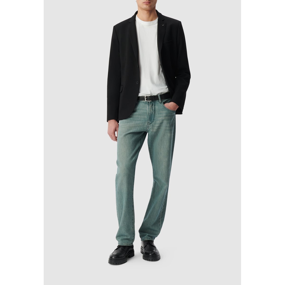 Veste Interlock à parementure amovible noir, IKKS