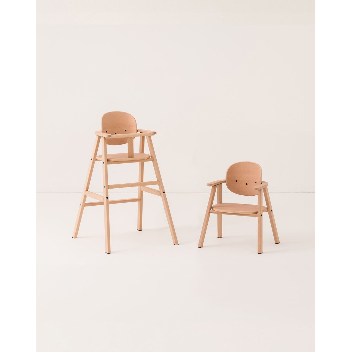 Chaise évolutive 3 en 1 GROWING GREEN bois naturel, NOBODINOZ