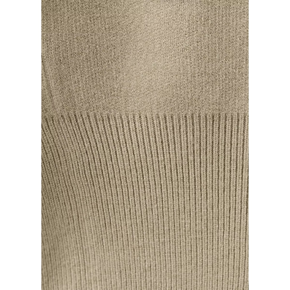 Pull-over oversize col montant gris clair/pastel, MANGO