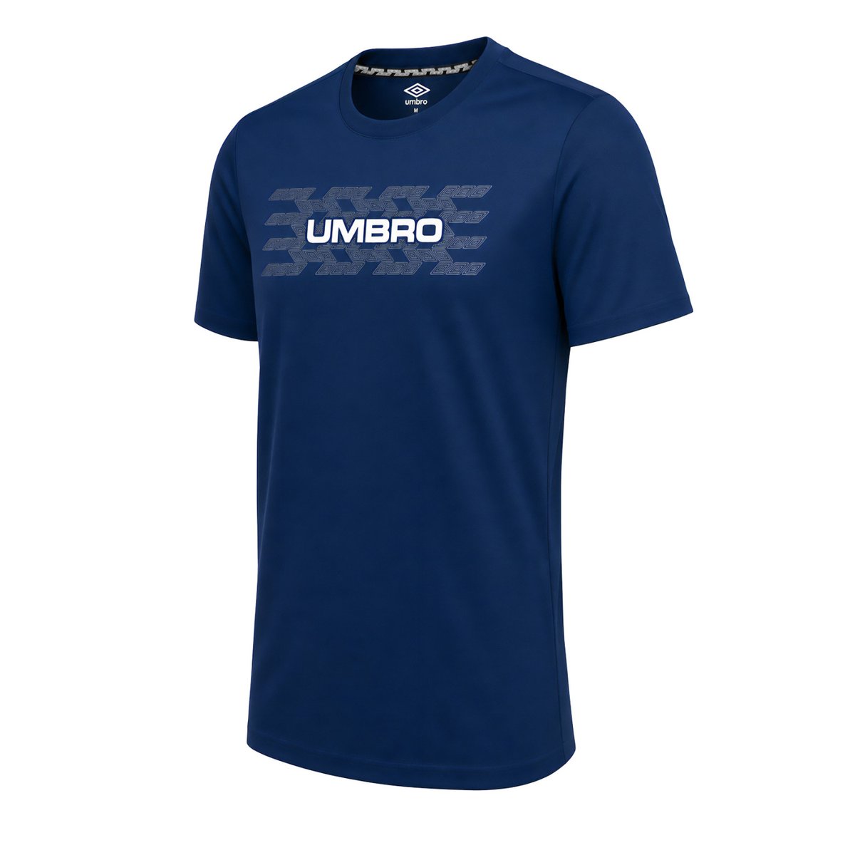 Tee Shirt regular fit bleu marine/blanc, UMBRO