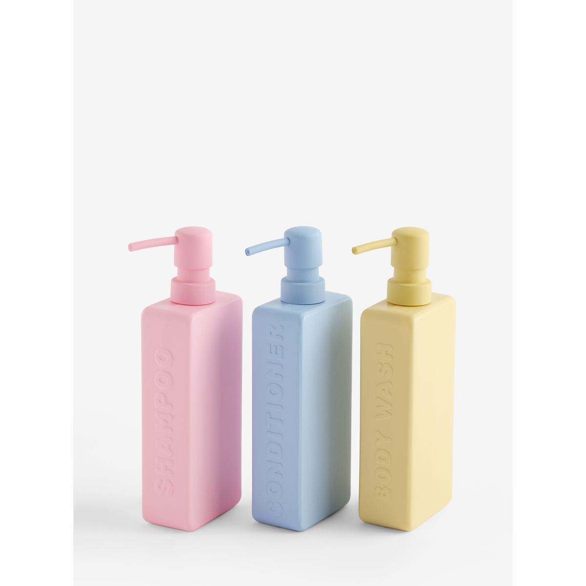 Flacon distributeur, lot de 3 multi-couleurs, NEXT